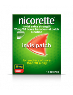 Nicorette Invisi Extra Strength 25mg Patch