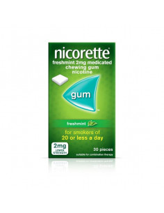 Nicorette 2mgs Freshmint Gum 2