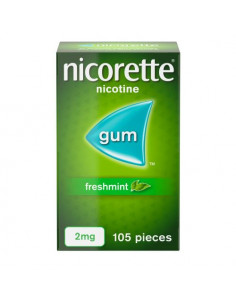Nicorette 2mgs Freshmint Gum