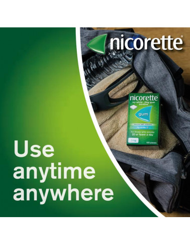 Nicorette 4mgs Icy White Gum