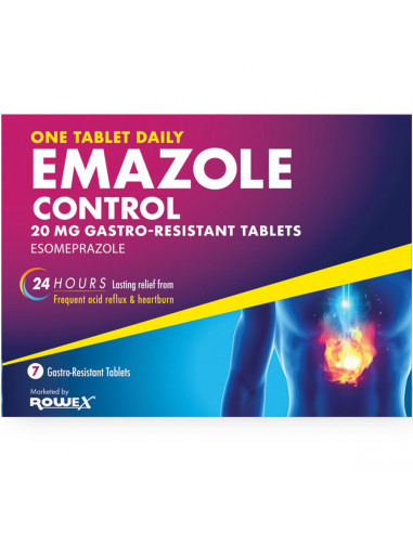 Emazole Control 20mg Gastro Resistant...