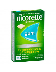 Nicorette 2mgs Classic Gum 2
