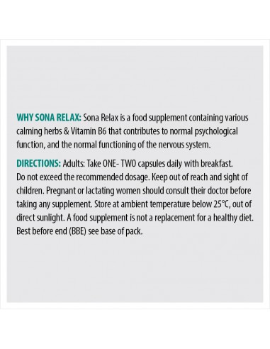 Sona Relax - Herbal Formula