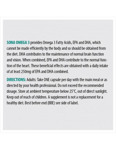 Sona Omega 3