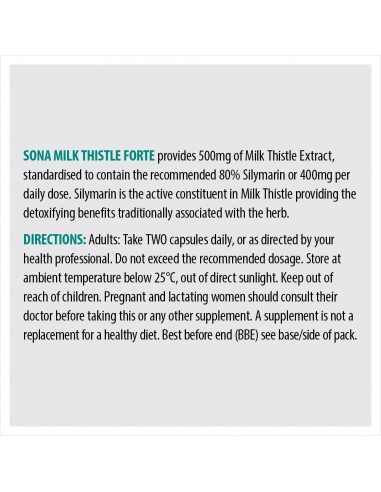 Sona Milk Thistle Forte