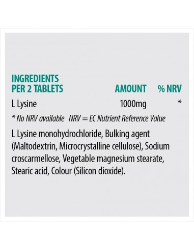 Sona L Lysine 500mg