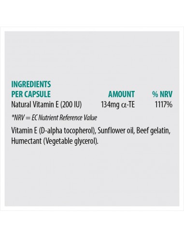 Sona E200 Natural Vitamin E