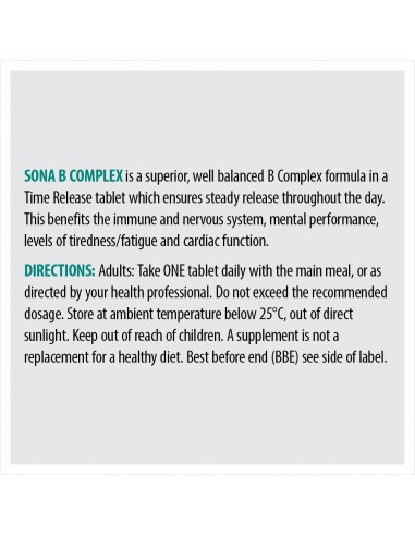 Sona B-Complex