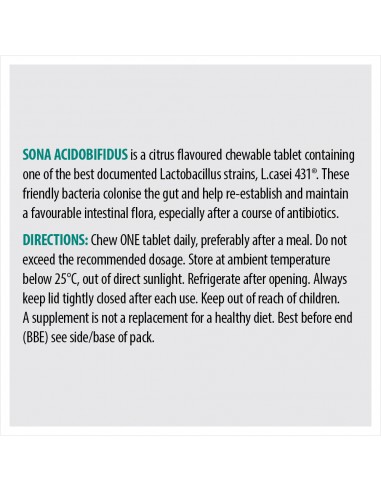 Sona AcidoBifidus Chewable