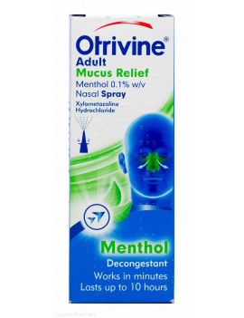 Otrivine Adult Mucus Relief Spray