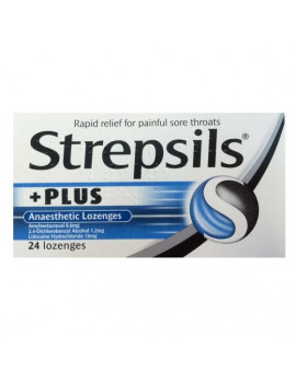 Strepsils Plus Anaesthetic Lozenges
