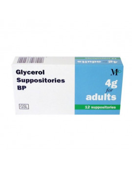 Glycerol 4mgs Adult Suppositories