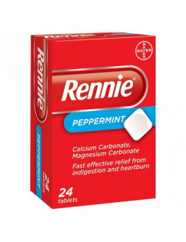 Rennie Peppermint Chewable